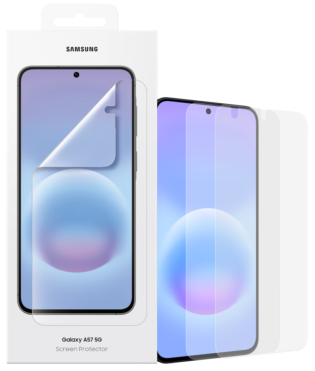 Samsung EF-UA576CTEGWW mobile phone screen/back protector Clear screen protector 2 pc(s)