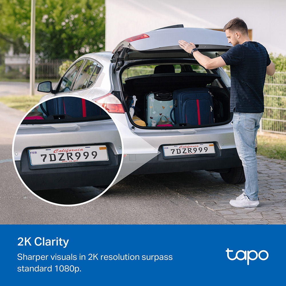 TP-Link Tapo C410 cam�ra de s�curit� Balle (forme) Cam�ra de s�curit� IP Ext�rieure 2304 x 1296 pixels Plafond/mur