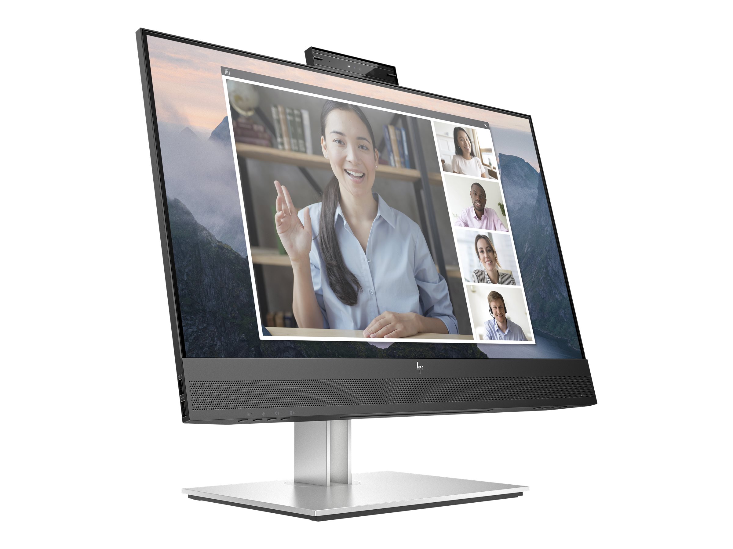 HP E24mv G4 60,5 cm (23.8) 1920 x 1080 Pixeles Full HD Negro, Plata