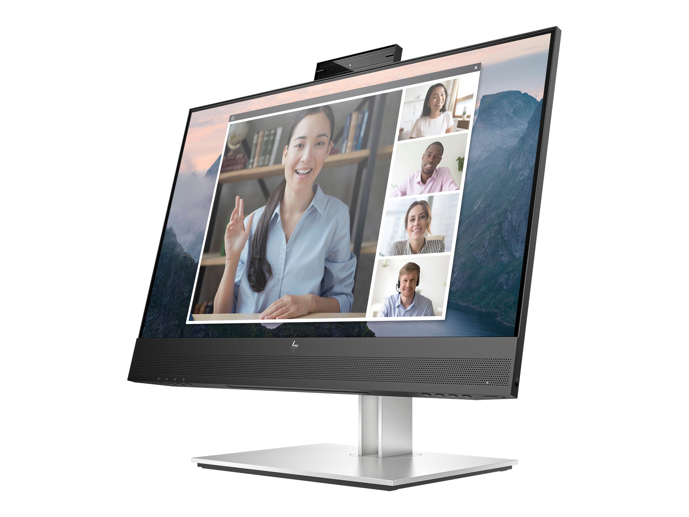 HP E24mv G4 60,5 cm (23.8) 1920 x 1080 Pixeles Full HD Negro, Plata