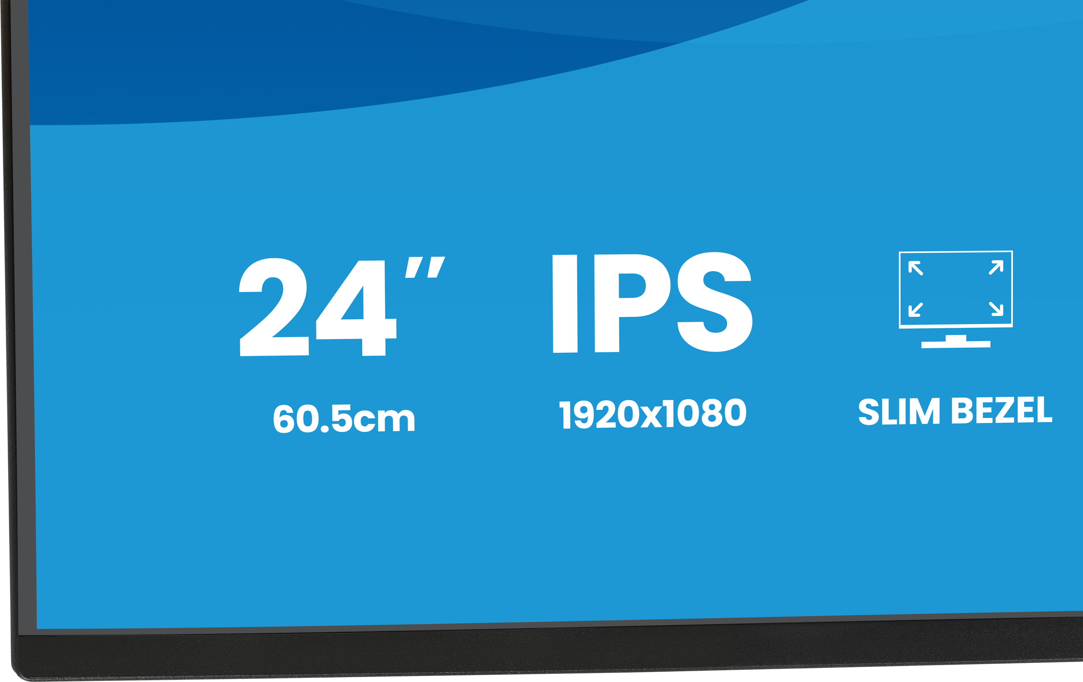 iiyama ProLite 24 IPS Full HD panel with 4-side slim bezel and B energy class