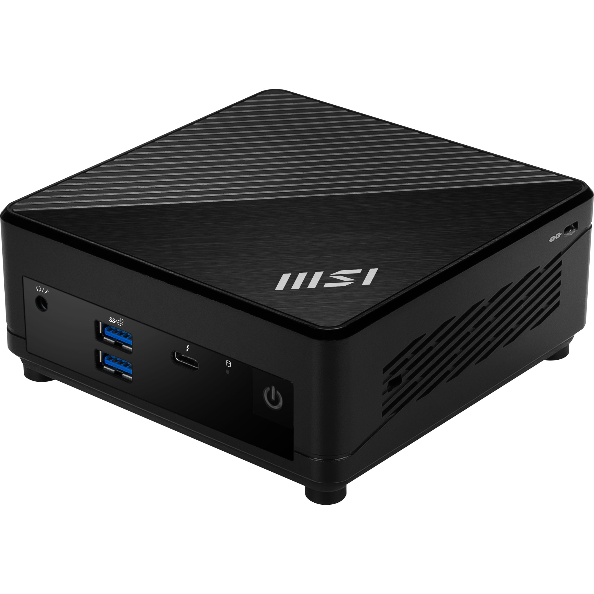 MSI CUBI 5 1M 437BEU - Barebone - Mini-PC - 1 x Core 7 150U / 1.8 GHz - RAM 0 GB - Intel Graphics - Wi-Fi 6E, Bluetooth 5.3, 1GbE, 2.5GbE - WLAN: 802.11a/b/g/n/ac/ax (Wi-Fi 6E)