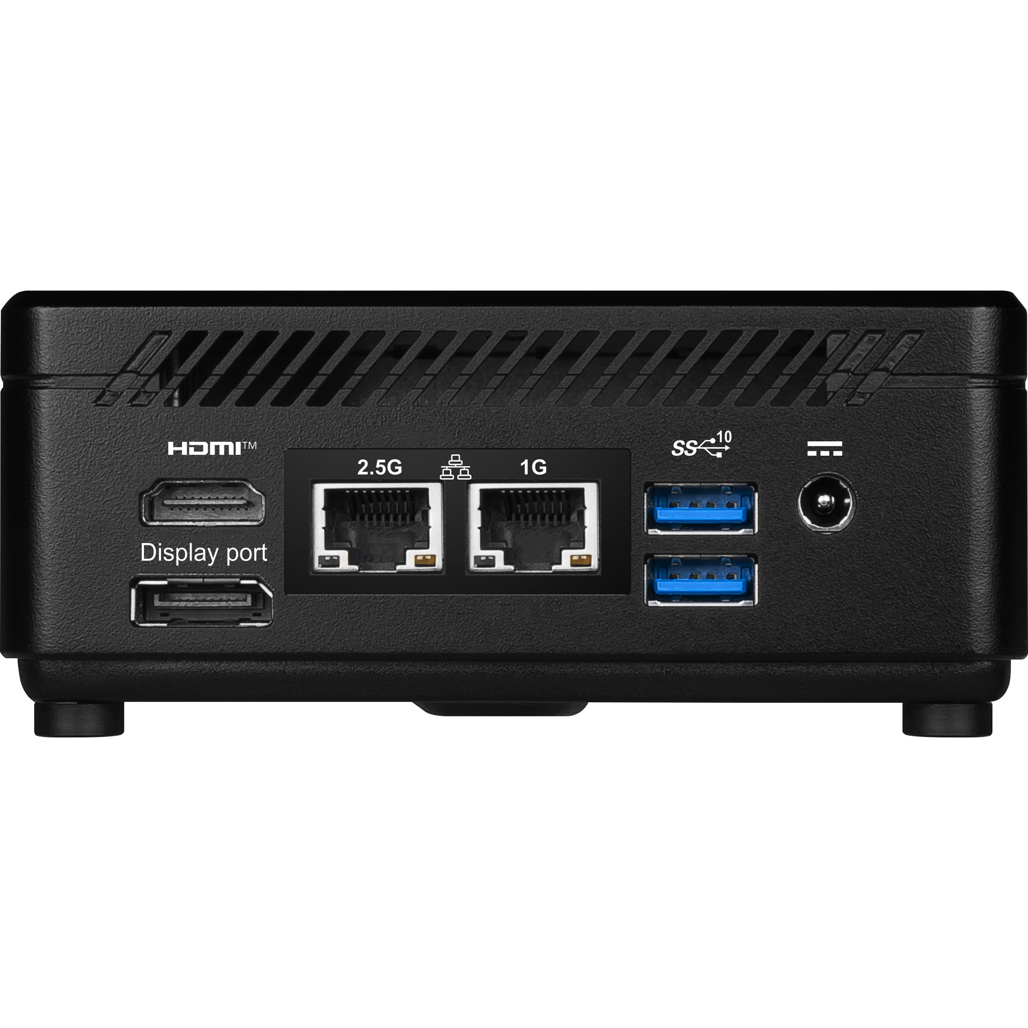 MSI CUBI 5 1M 437BEU - Barebone - Mini-PC - 1 x Core 7 150U / 1.8 GHz - RAM 0 GB - Intel Graphics - Wi-Fi 6E, Bluetooth 5.3, 1GbE, 2.5GbE - WLAN: 802.11a/b/g/n/ac/ax (Wi-Fi 6E)