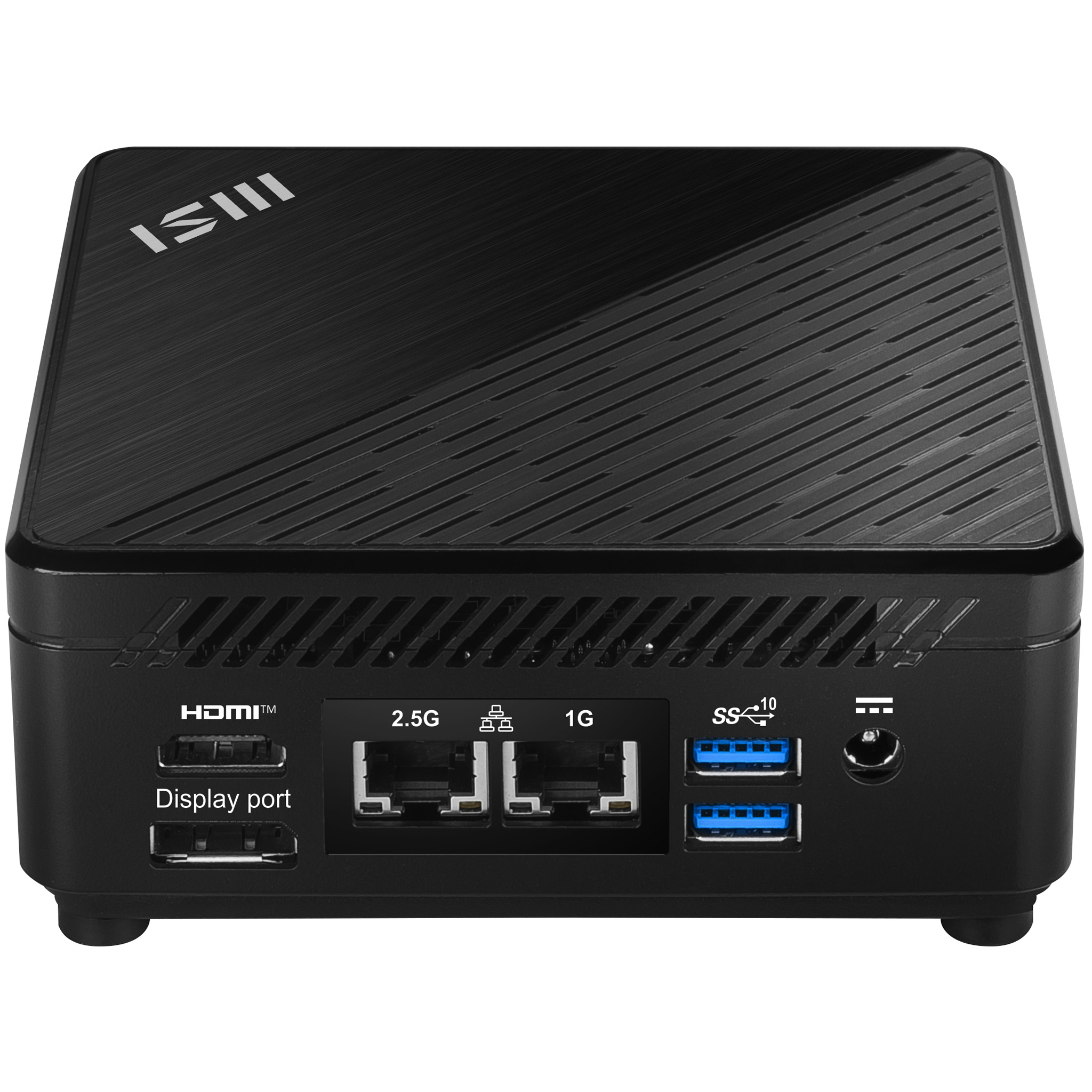 MSI CUBI 5 1M 437BEU - Barebone - Mini-PC - 1 x Core 7 150U / 1.8 GHz - RAM 0 GB - Intel Graphics - Wi-Fi 6E, Bluetooth 5.3, 1GbE, 2.5GbE - WLAN: 802.11a/b/g/n/ac/ax (Wi-Fi 6E)