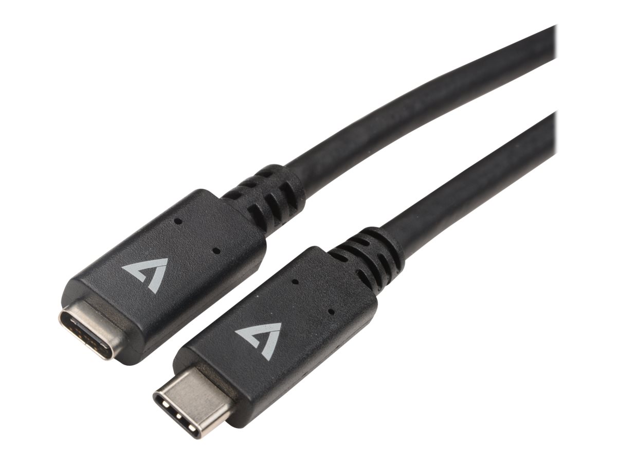 V7 V7UC3EXT-2M cable USB USB 3.2 Gen 1 (3.1 Gen 1) USB C Negro