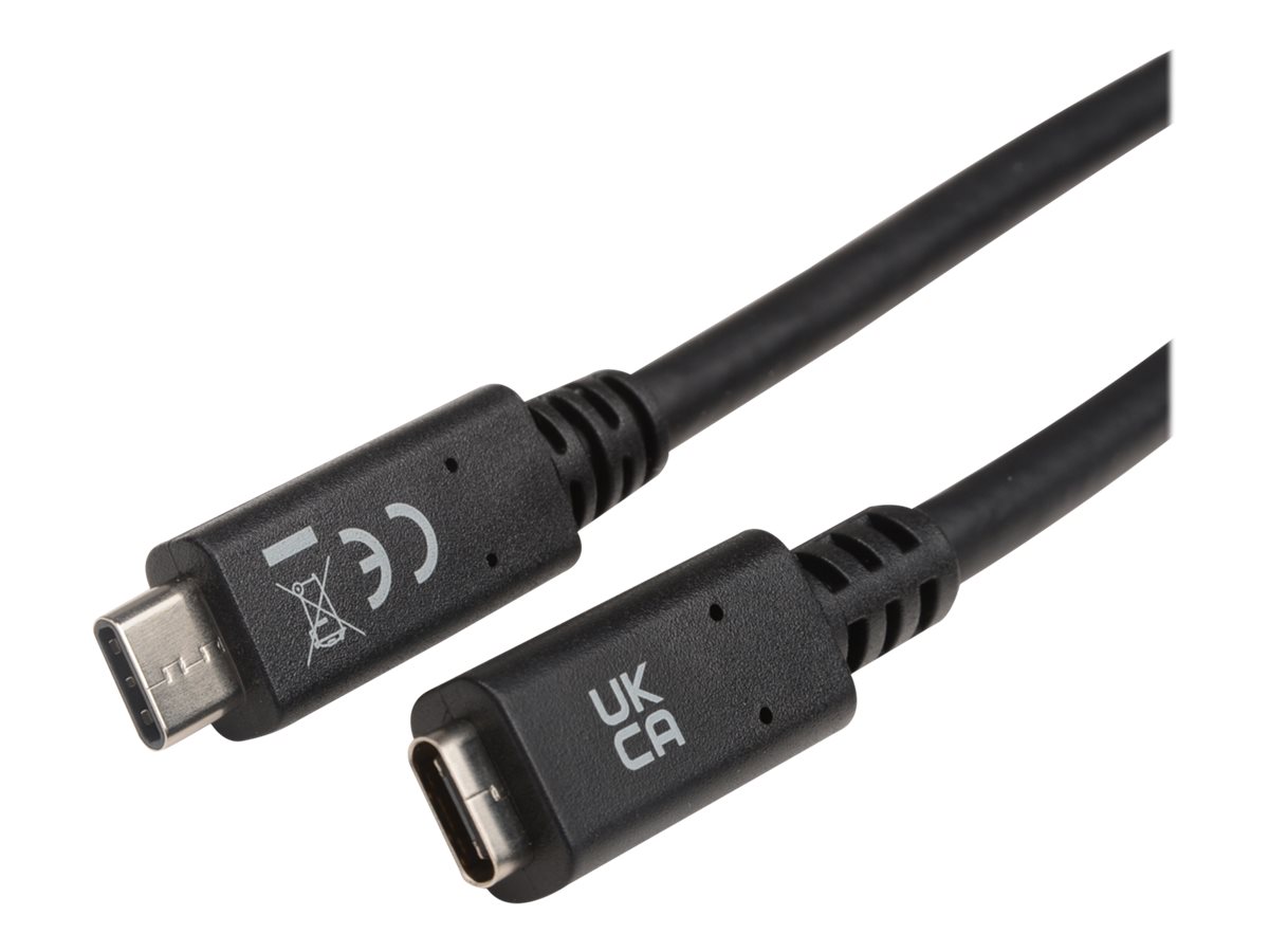 V7 V7UC3EXT-2M cable USB USB 3.2 Gen 1 (3.1 Gen 1) USB C Negro
