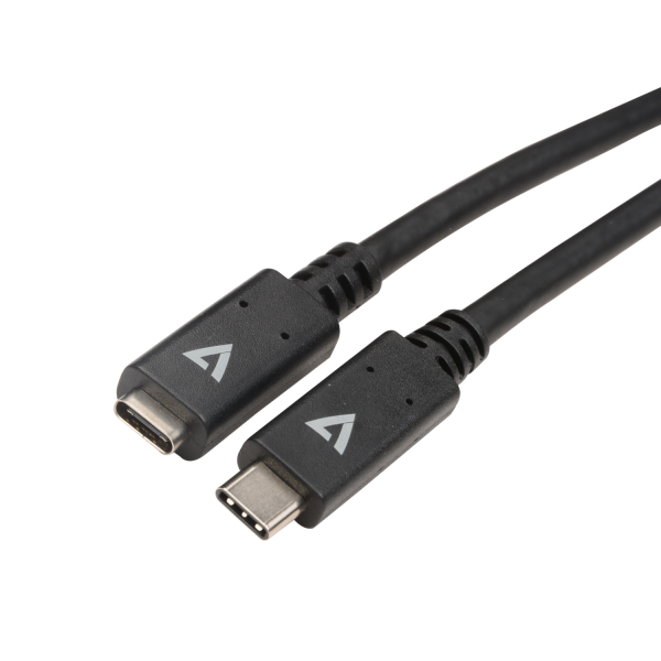 V7 V7UC3EXT-2M cable USB USB 3.2 Gen 1 (3.1 Gen 1) USB C Negro