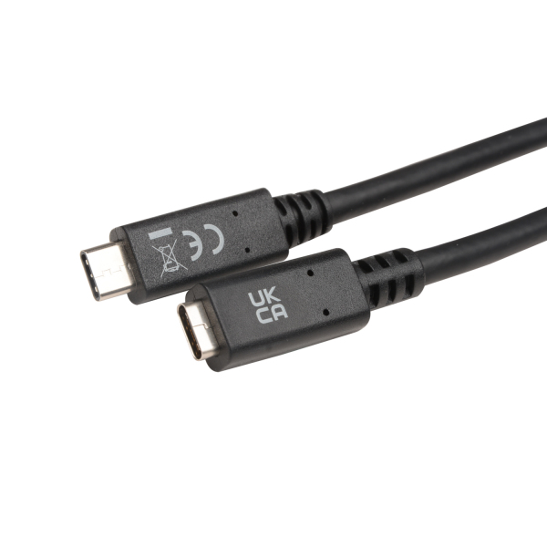 V7 V7UC3EXT-2M cable USB USB 3.2 Gen 1 (3.1 Gen 1) USB C Negro