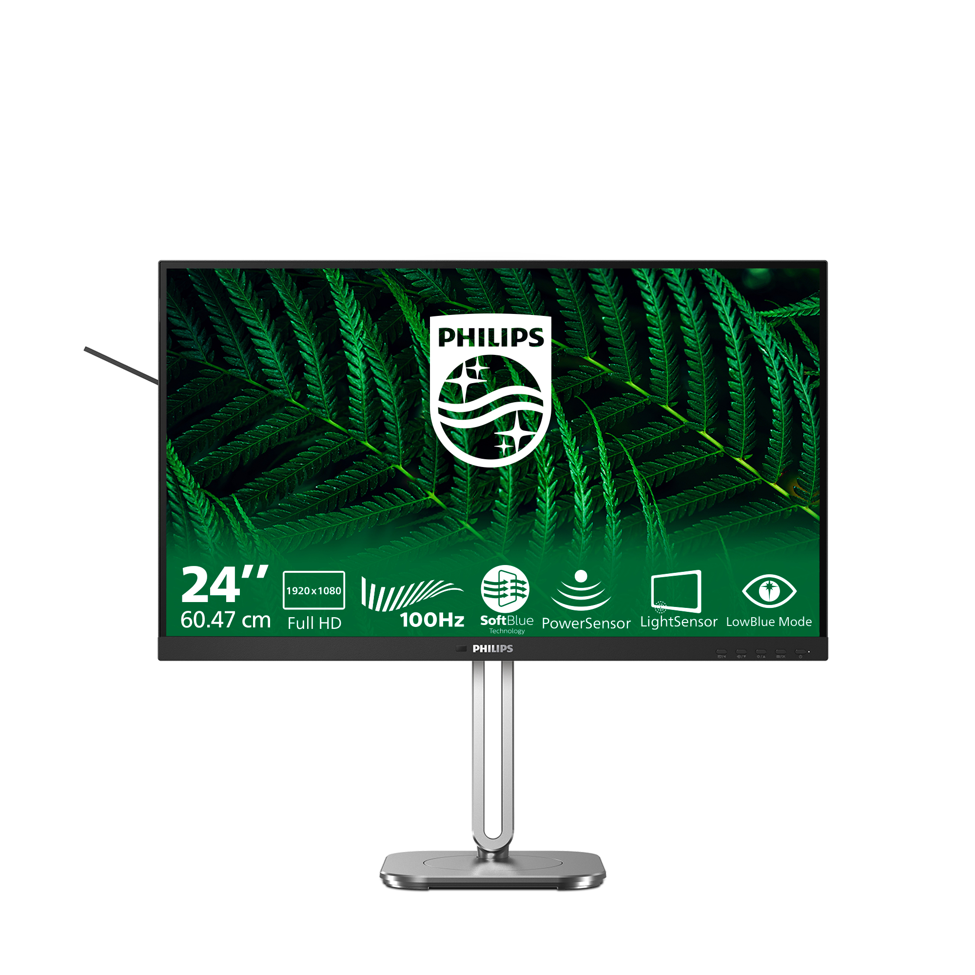 Philips 5000 series 24B2G5200/00 pantalla para PC 60,5 cm (23.8) 1920 x 1080 Pixeles Full HD LCD Antracita