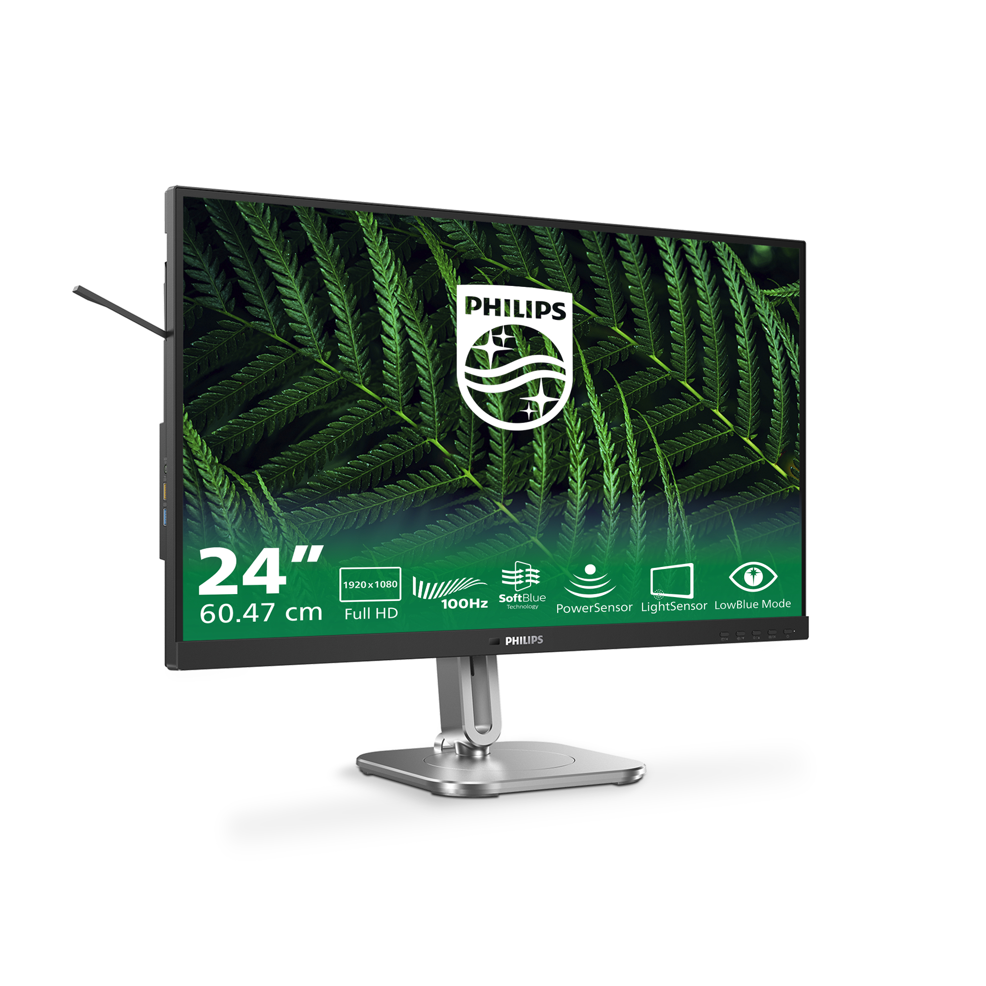 Philips 5000 series 24B2G5200/00 pantalla para PC 60,5 cm (23.8) 1920 x 1080 Pixeles Full HD LCD Antracita