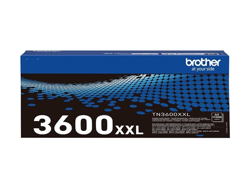 Brother TN-3600XXL cartucho de t�ner 1 pieza(s) Original Negro