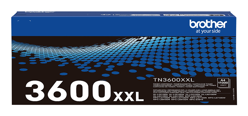 Brother TN-3600XXL cartucho de t�ner 1 pieza(s) Original Negro