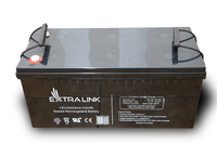 Extralink Akkumulator AGM 12V 200Ah wartungsfrei - Plombierte Bleis�ure (VRLA) - 12 V - 1 St�ck(e) - Schwarz - 200 Ah - 5 Jahr(e)