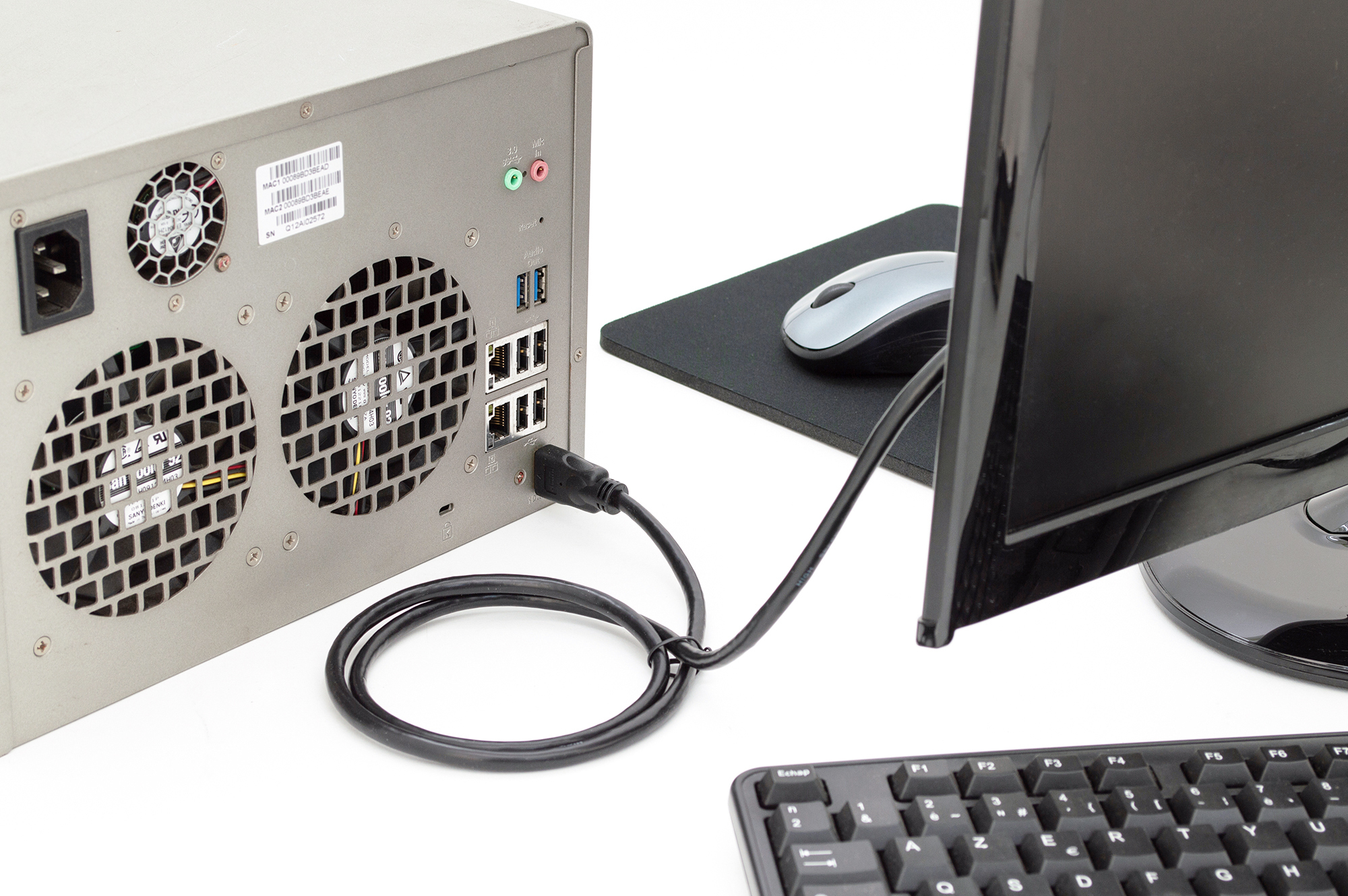 Digitus HDMI High Speed con cavo di collegamento Ethernet