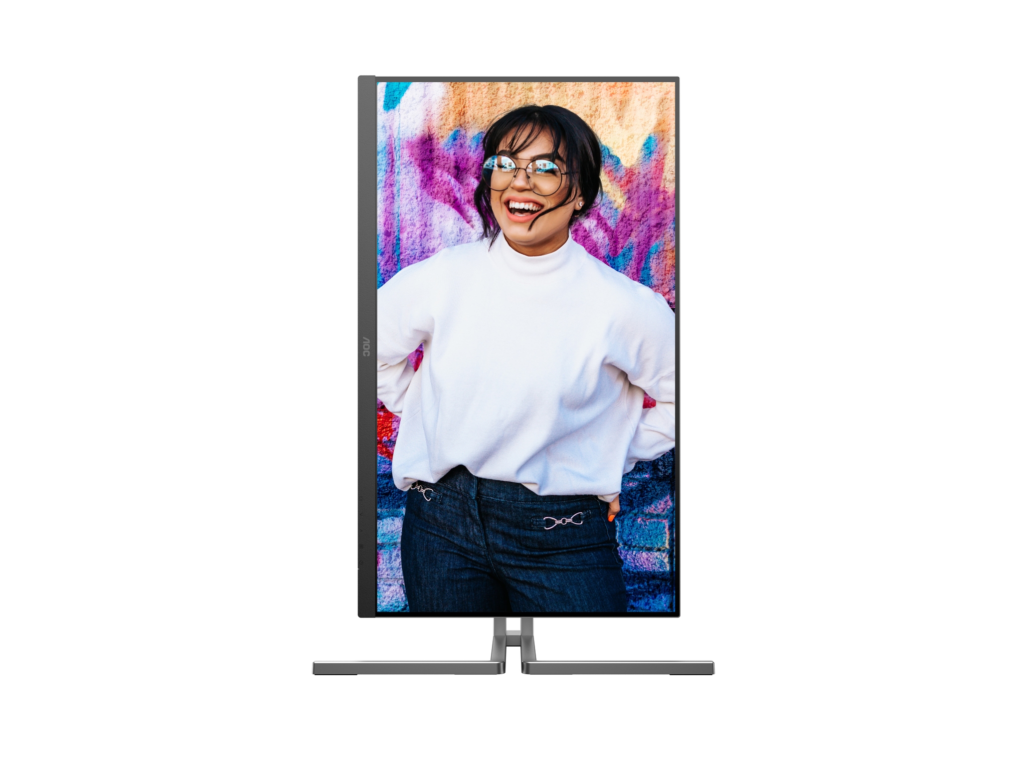 AOC Q27U3CV computer monitor 68.6 cm (27) 2560 x 1440 pixels 4K Ultra HD LCD Black