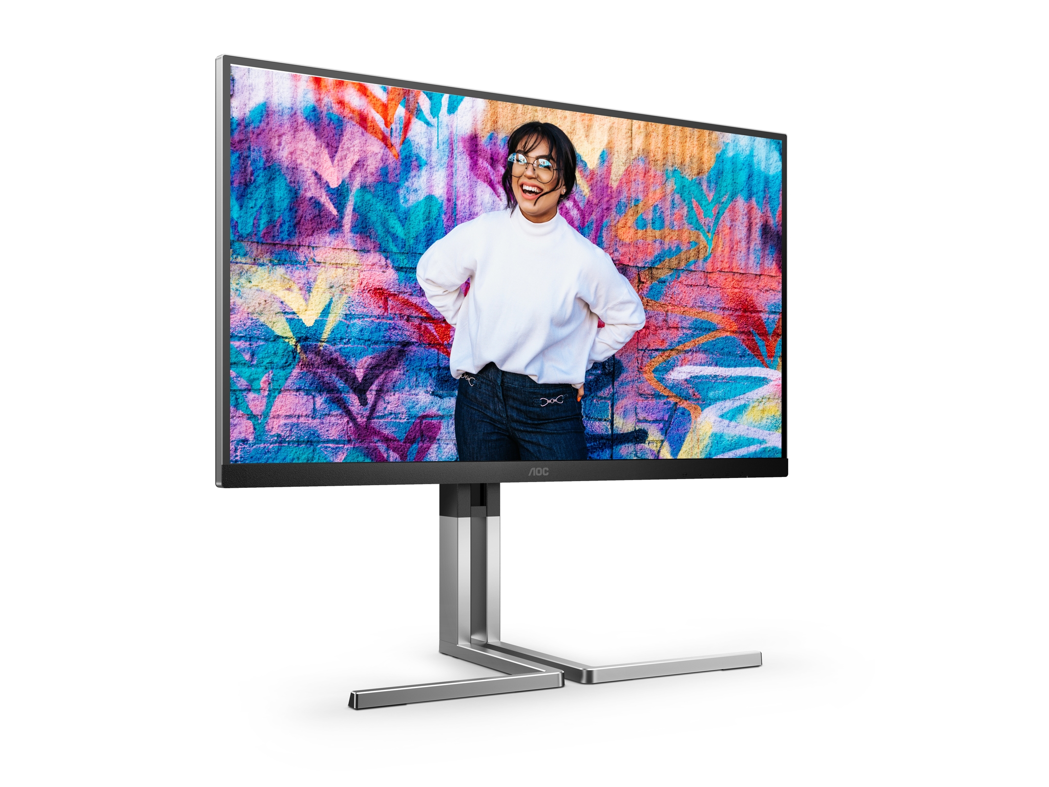 AOC Q27U3CV computer monitor 68.6 cm (27) 2560 x 1440 pixels 4K Ultra HD LCD Black