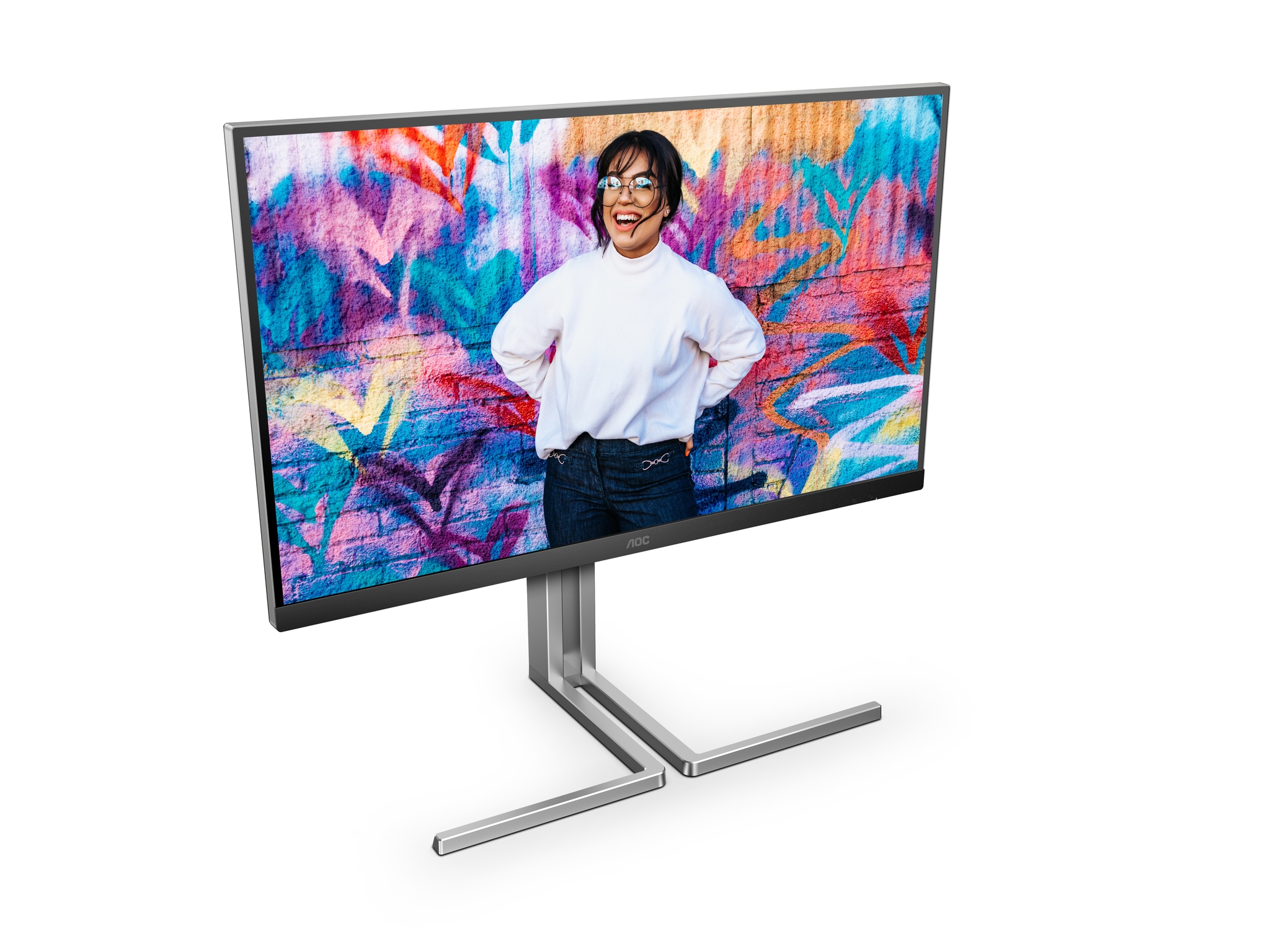 AOC Q27U3CV computer monitor 68.6 cm (27) 2560 x 1440 pixels 4K Ultra HD LCD Black
