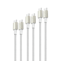 4smarts USB-C auf Kabel PremiumCord 60W 3er Set - Kabel-/Adapterset - Digital/Daten