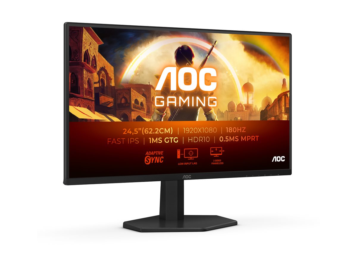 AOC G4 25G42E computer monitor 62.2 cm (24.5) 1920 x 1080 pixels Full HD LED Black, Red