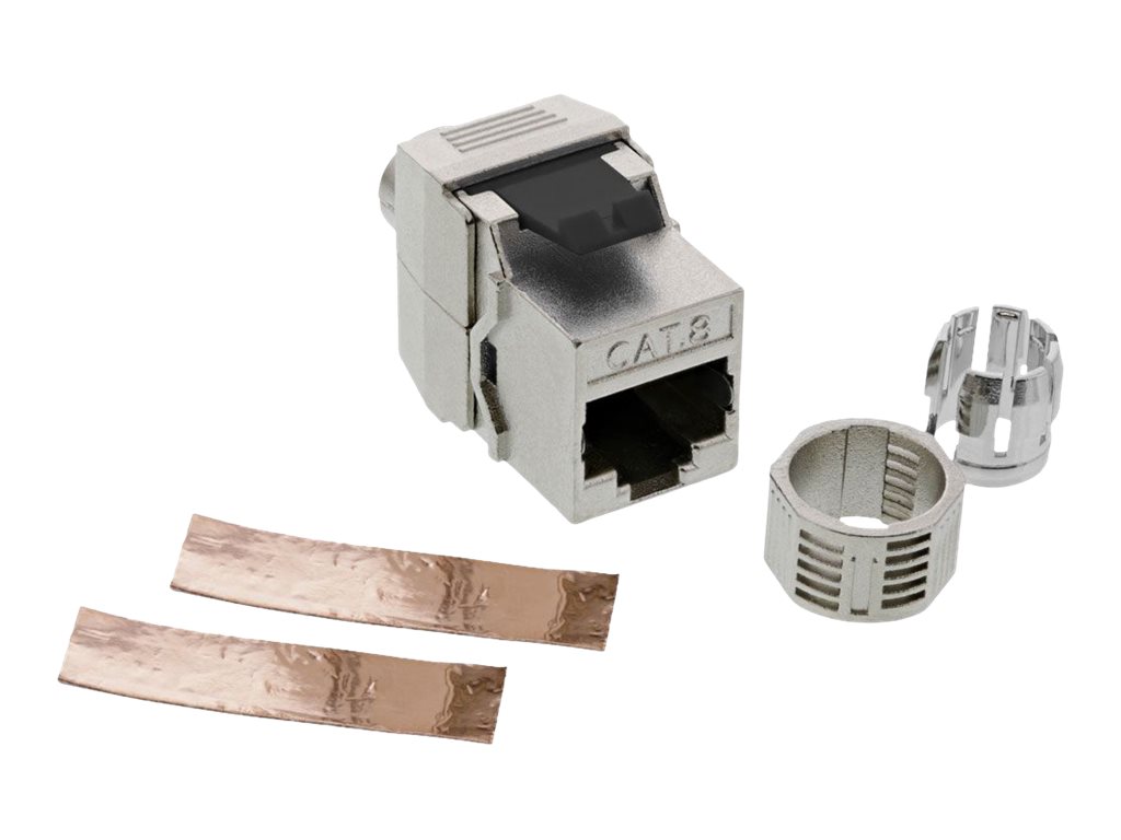 InLine RJ45 Keystone Jack Snap-In module Cat.8.1
