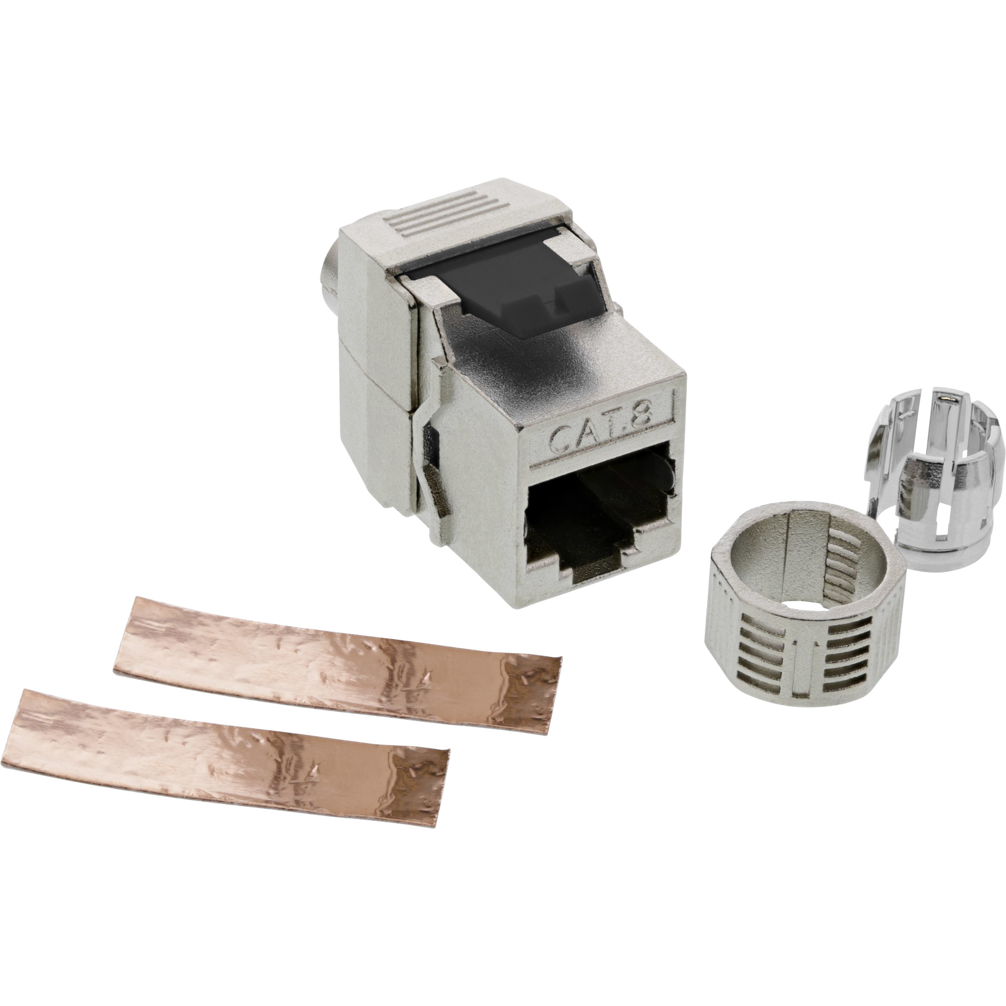 InLine RJ45 Keystone Jack Snap-In module Cat.8.1