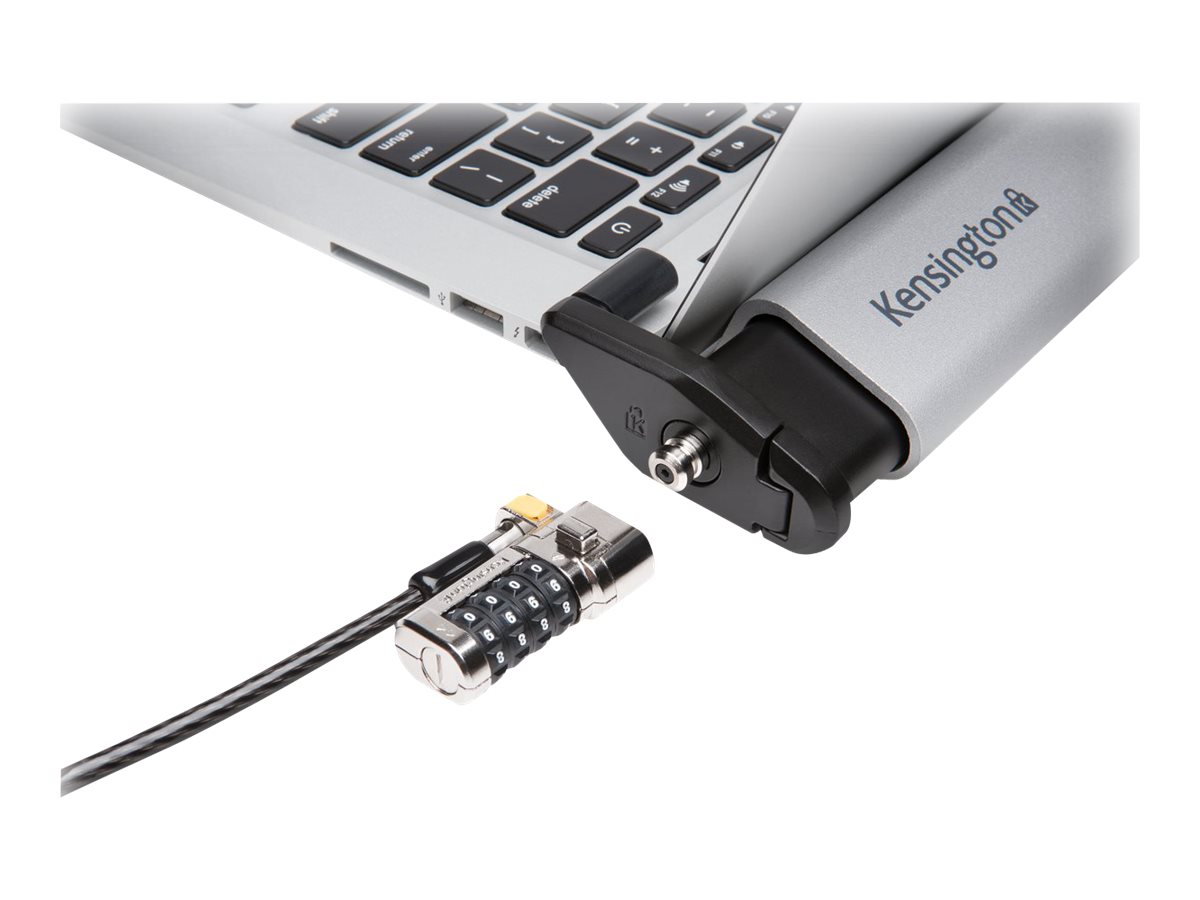 Kensington Dispositivo de anclaje de porttiles 2.0 sin candado para agrupaciones con llave maestra