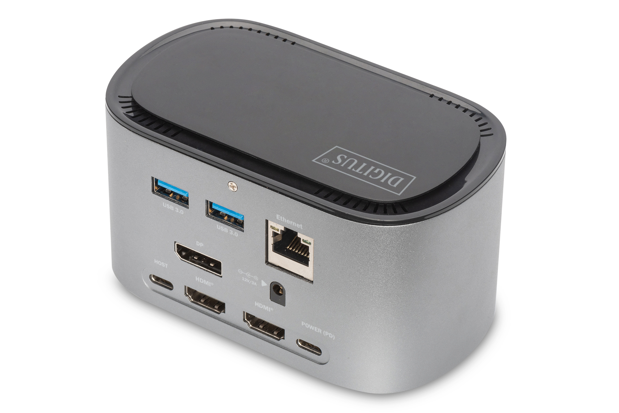 DIGITUS 11-Port USB-C Docking Station mit SSD-Gehuse (M.2)