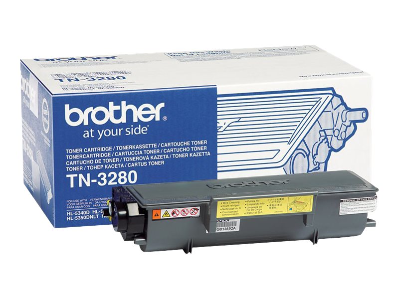 Brother TN-3280 - Toner schwarz - fr DCP-8070 8085 HL-5340 5350 5370 5380 MFC-8370 8380 8880 8890
