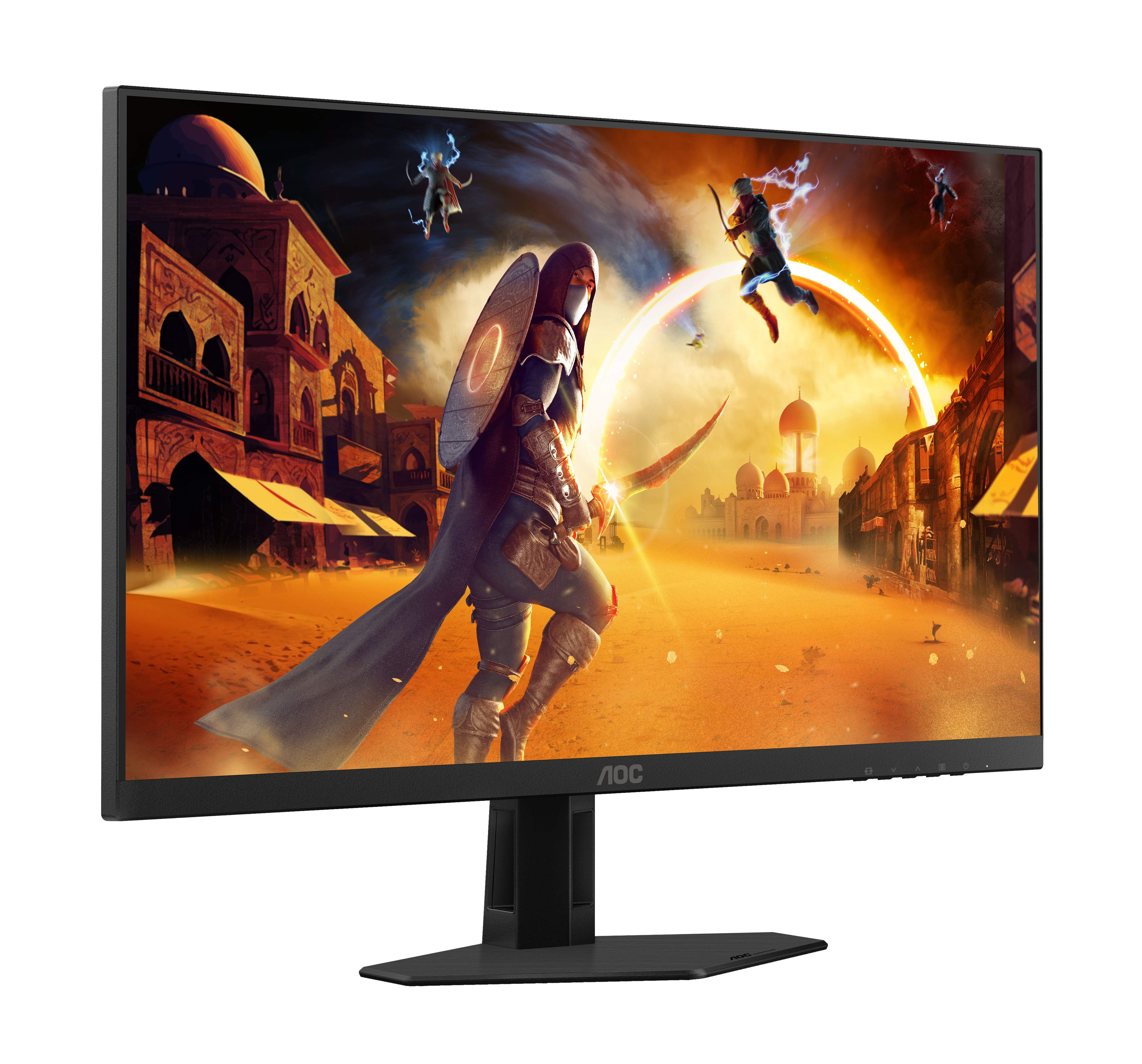 AOC G4 Q24G4RE computer monitor 60.5 cm (23.8) 2560 x 1440 pixels Quad HD LED Black, Red