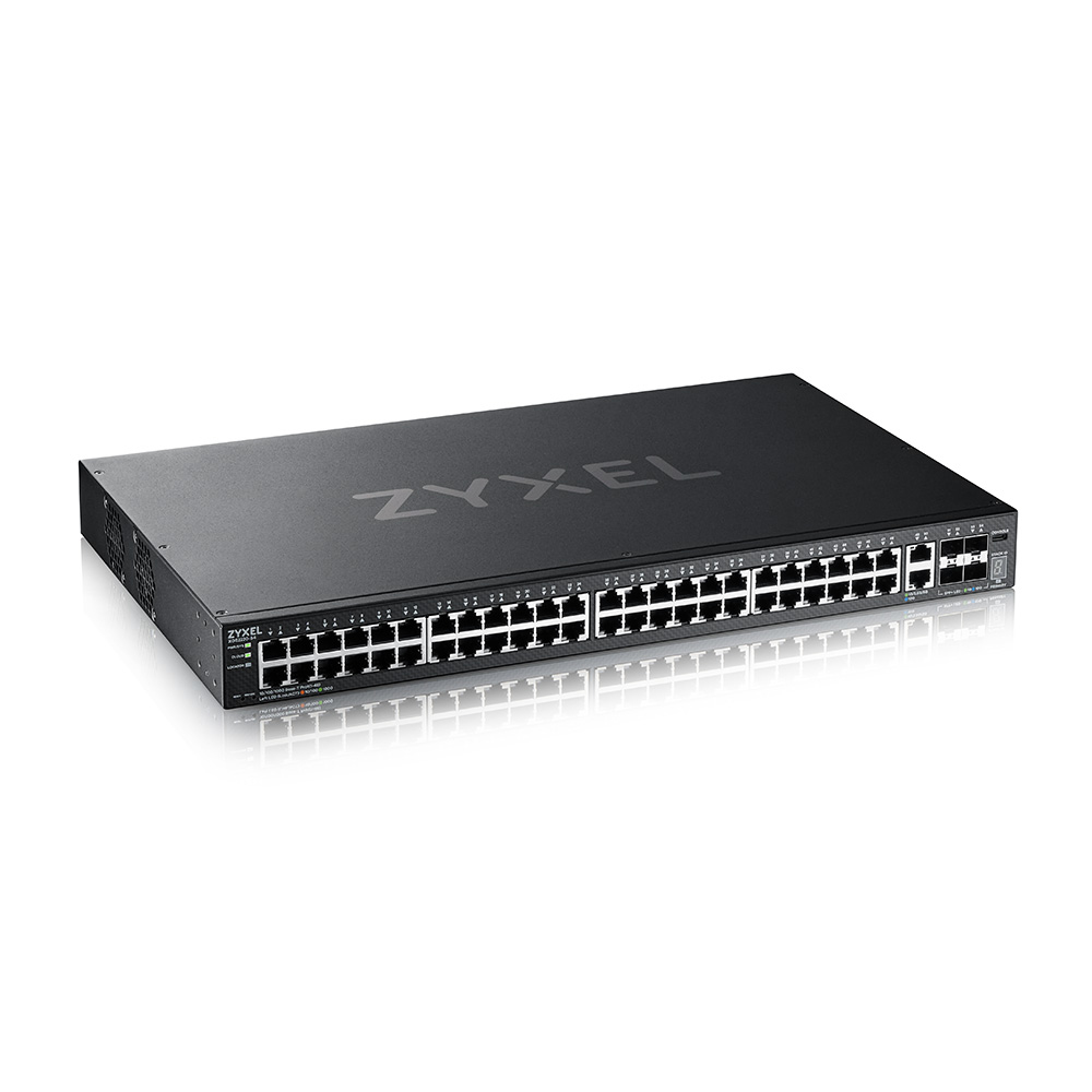ZyXEL XGS2220-54 - Managed - L3 - Gigabit Ethernet (10/100/1000) - Rack-Einbau