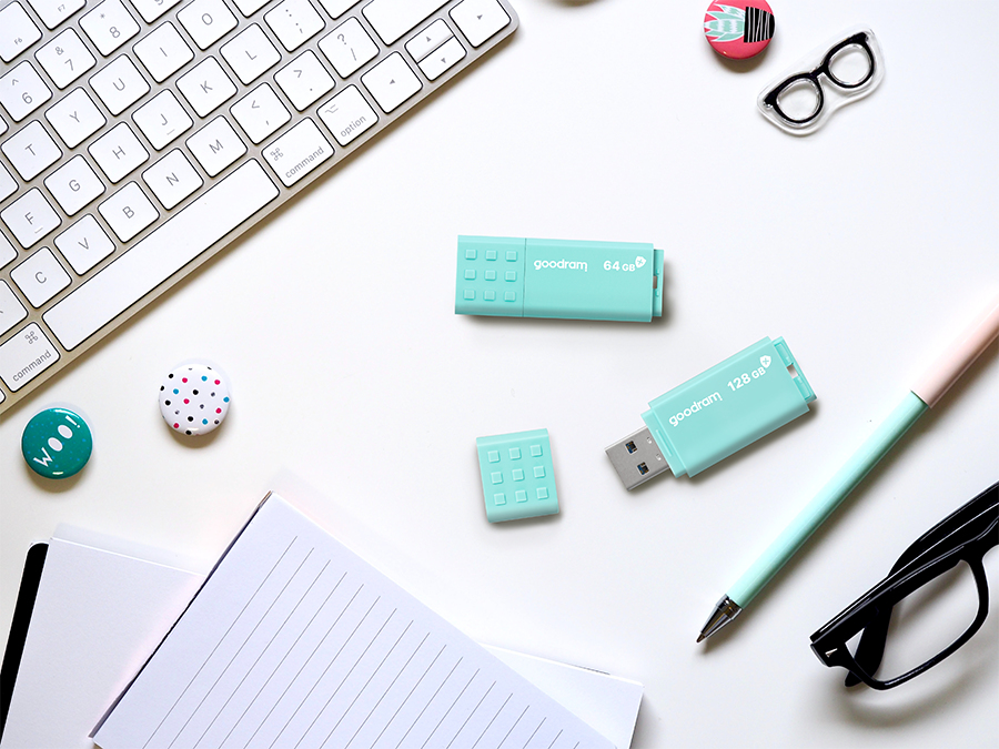 Goodram UME3 USB flash drive 128 GB USB Type-A 3.2 Gen 1 (3.1 Gen 1) Turquoise