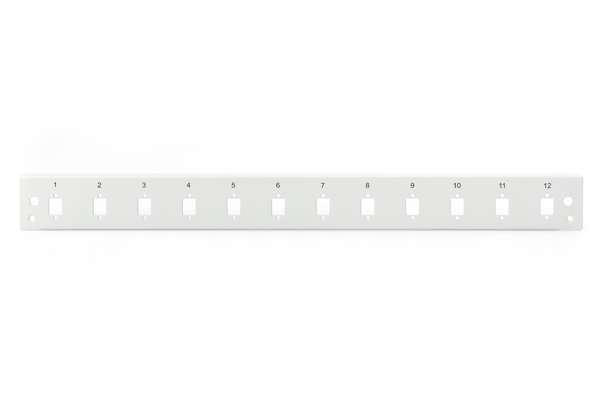 Digitus Fiber Optic Splice Box Front Panel, quick lock, 12x LC DX, SC SX, E2000 SX