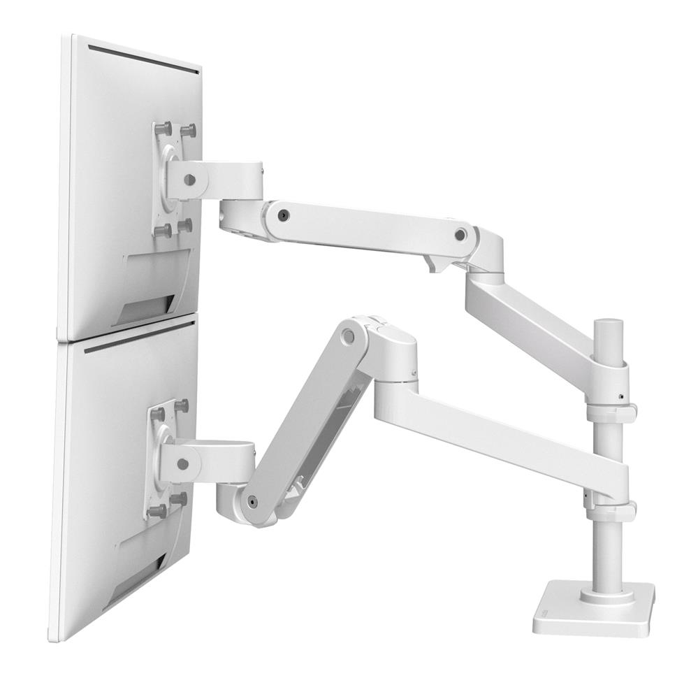 Ergotron LX Pro Series 45-714-290 Supporti a parete per TV 61 cm (24) Scrivania Bianco