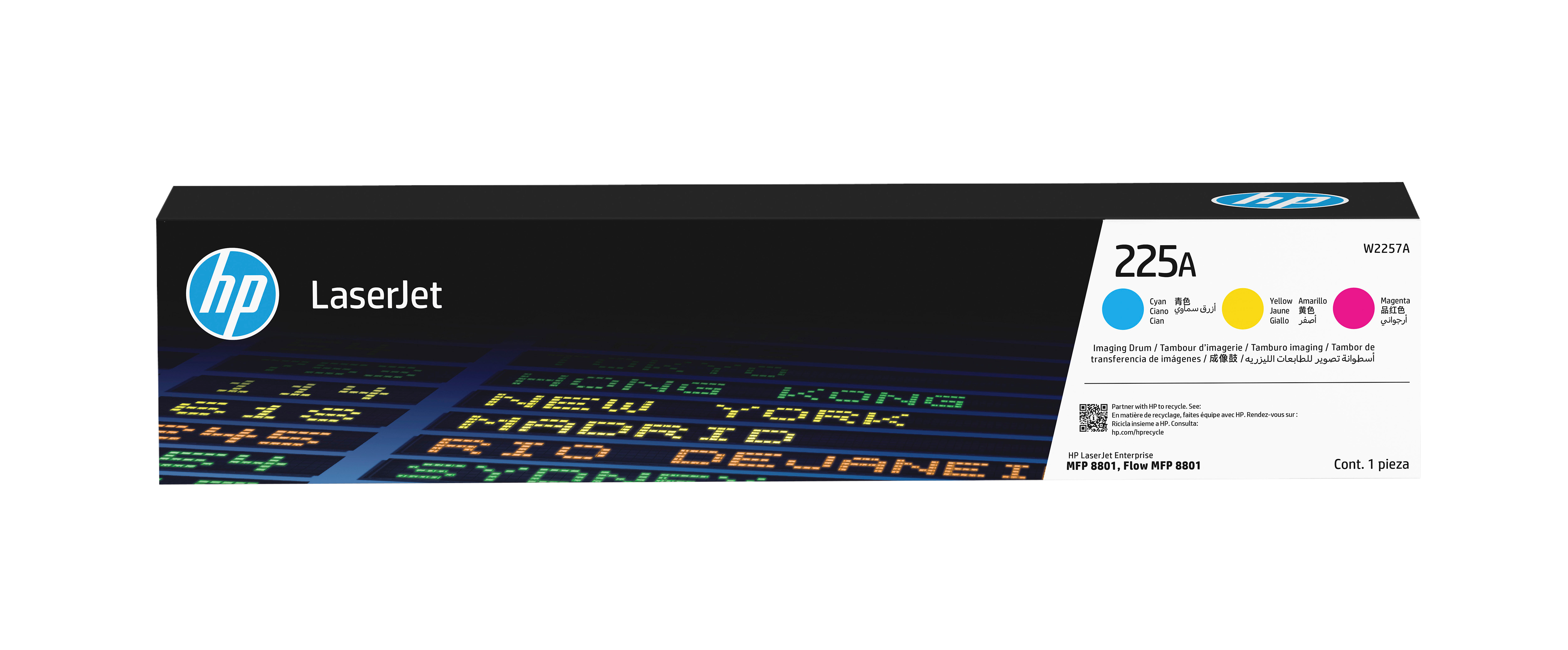 HP 225A Tambour imagerie authentique LaserJet CJM