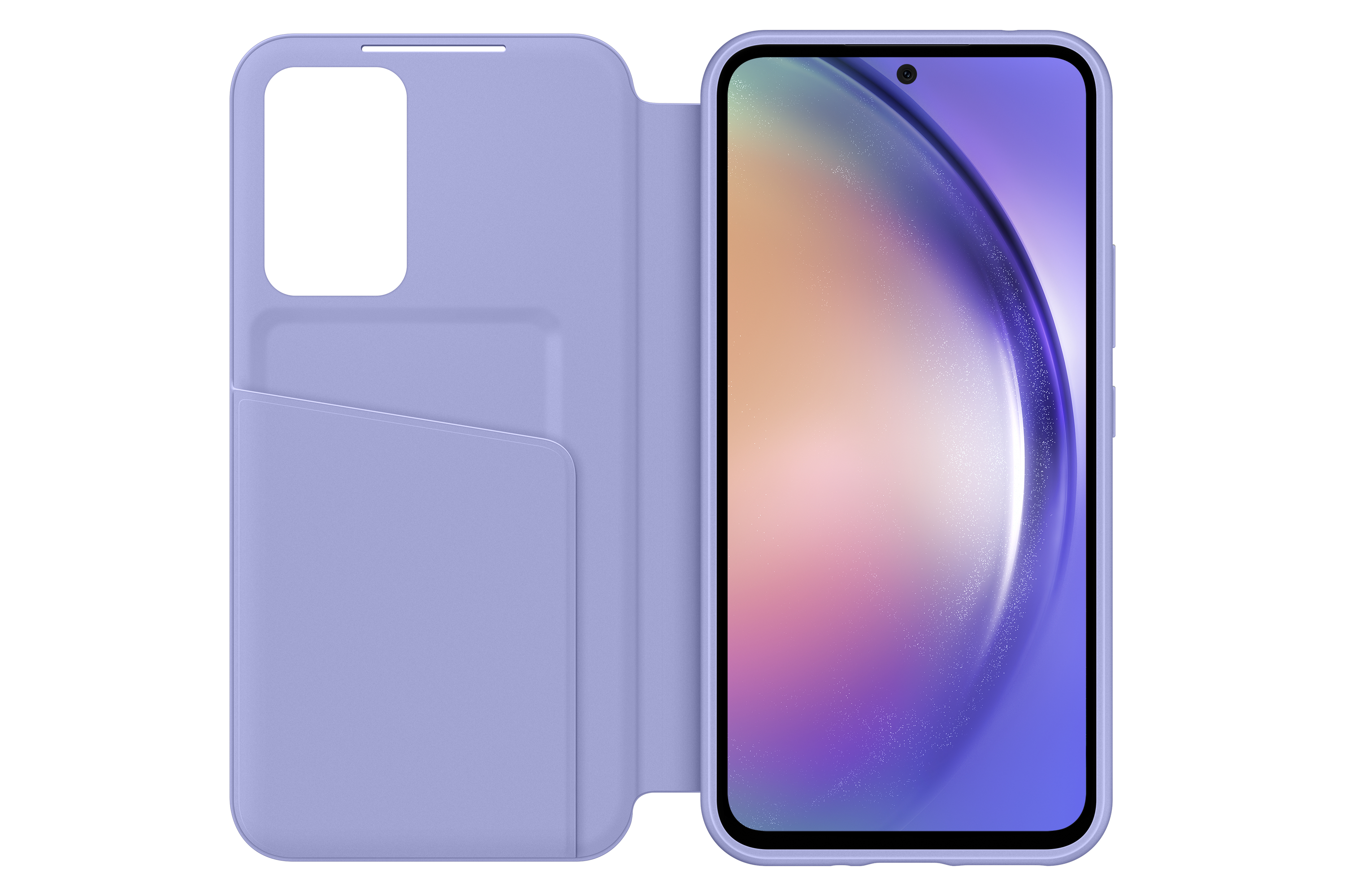 Samsung EF-ZA546 mobile phone case 16.3 cm (6.4) Wallet case Blueberry