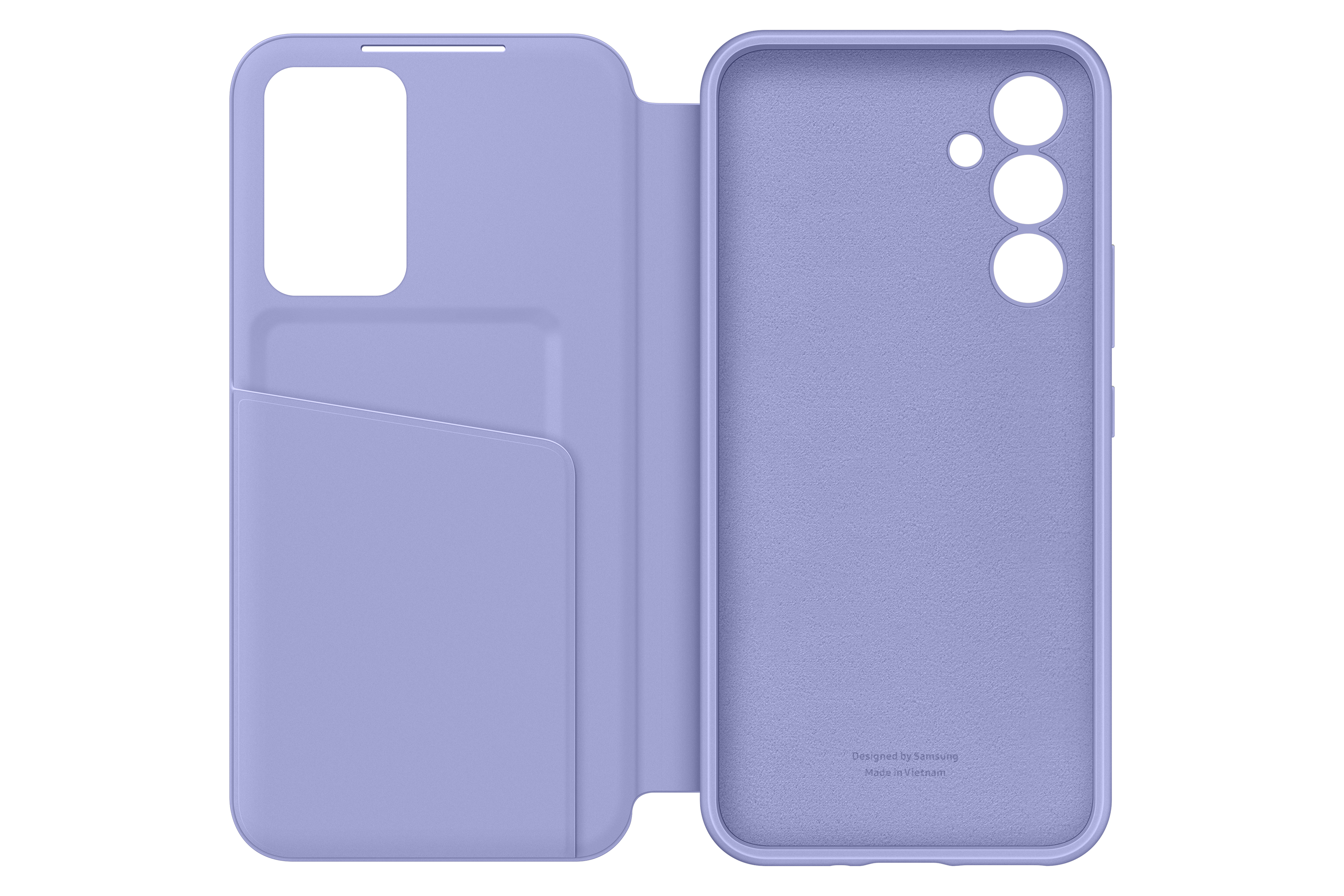 Samsung EF-ZA546 mobile phone case 16.3 cm (6.4) Wallet case Blueberry