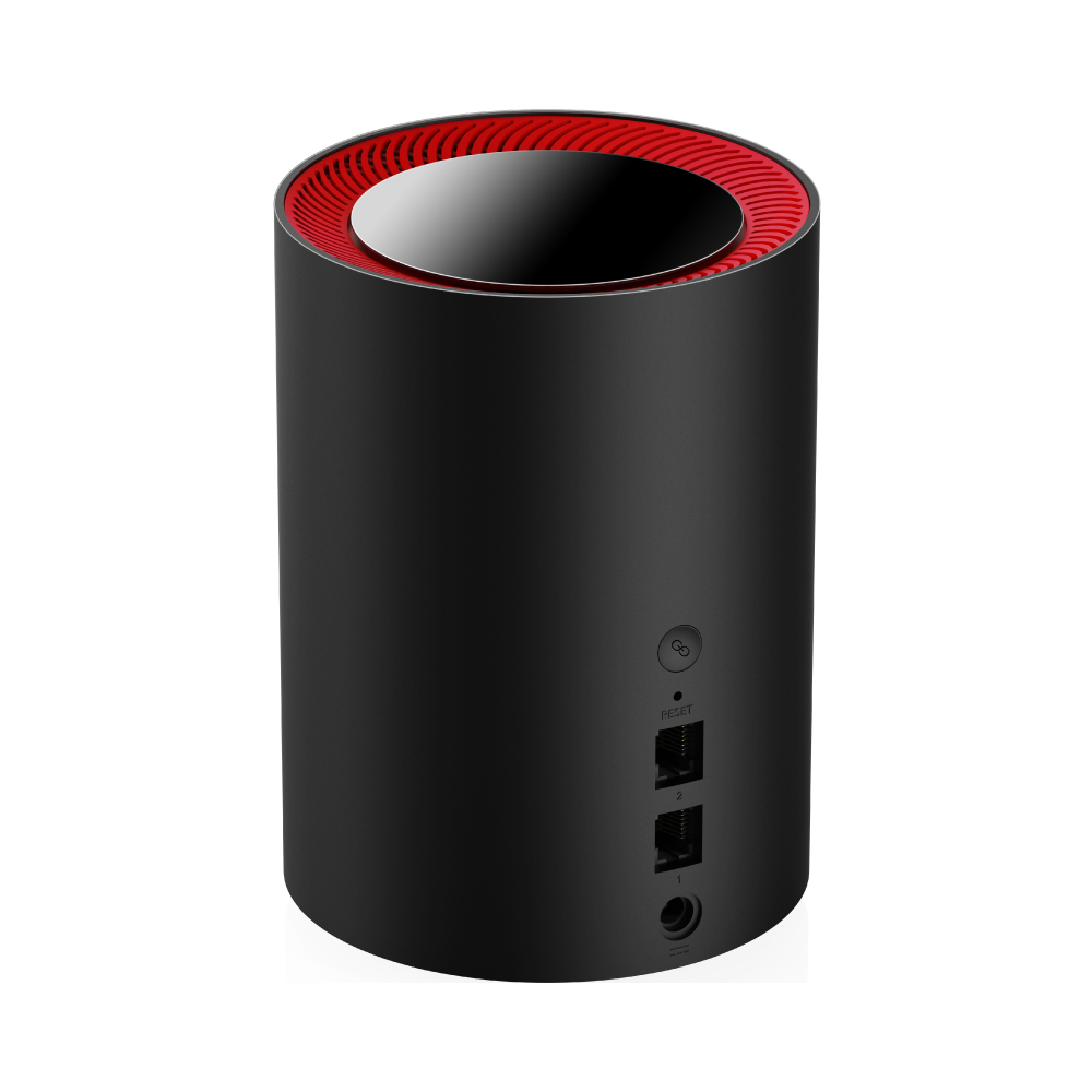 Cudy M3000 Dual-band (2.4 GHz / 5 GHz) Wi-Fi 6 (802.11ax) Black, Red 1 Internal