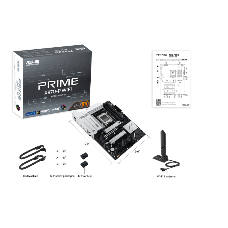 ASUS PRIME X870-P WIFI - X870/AM5/DDR5/ATX