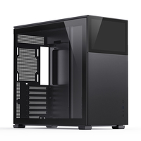Jonsbo D41 Screen ATX Gehuse Tempered Glass - schwarz - Gehuse - ATX