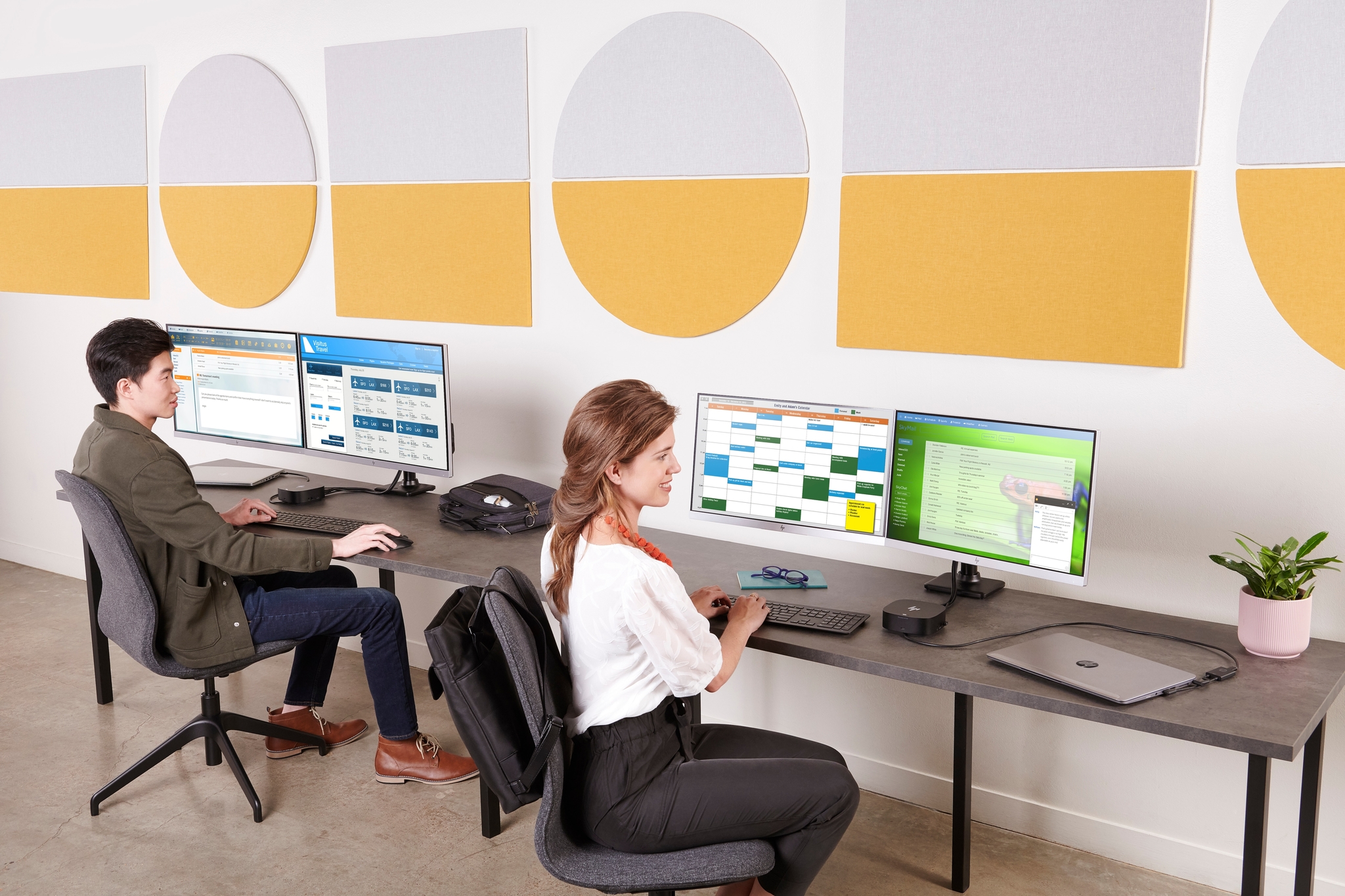 HP Adaptateur pour station d accueil G2 USB-C et 4,5 mm