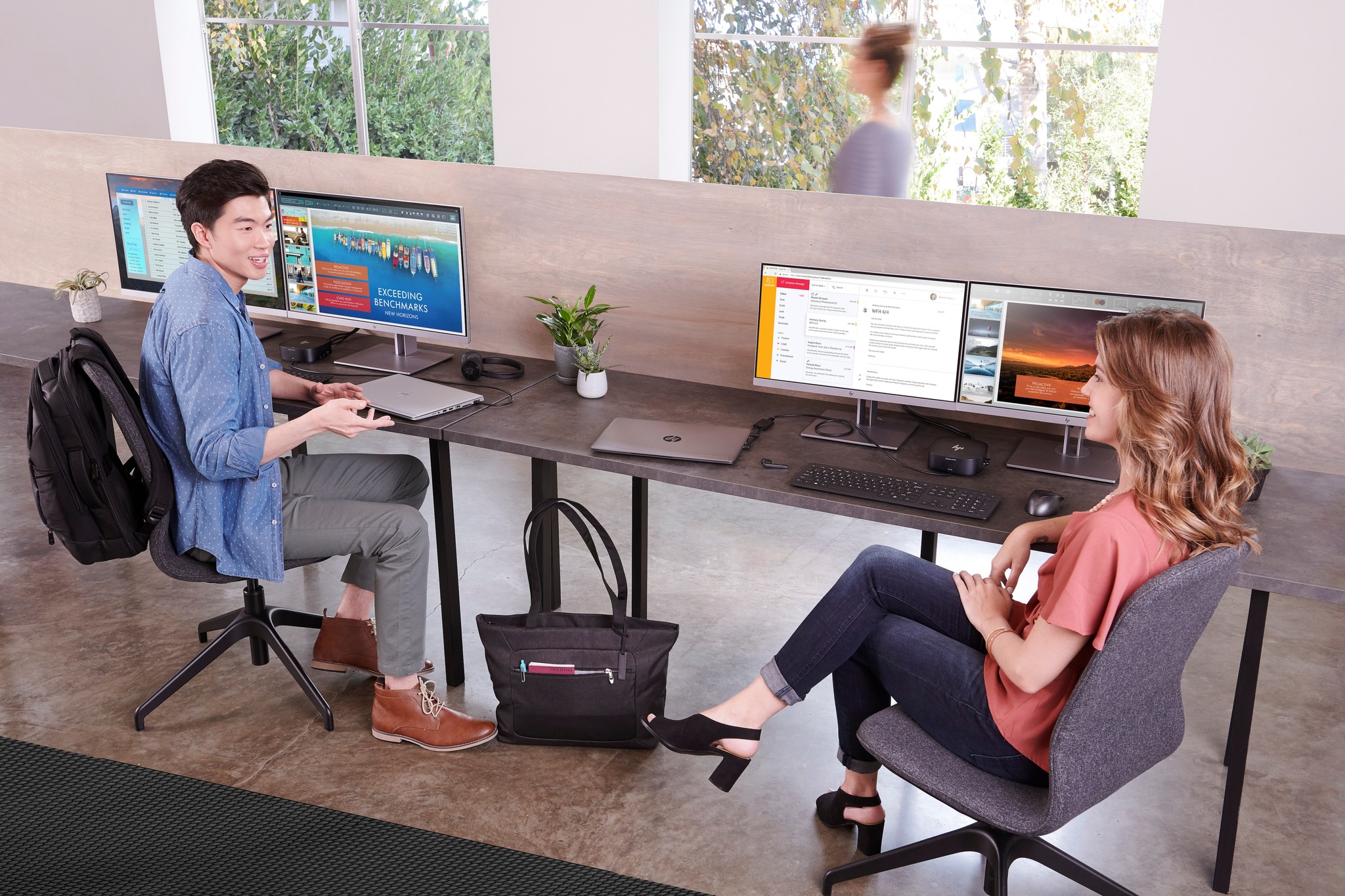 HP Adaptateur pour station d accueil G2 USB-C et 4,5 mm