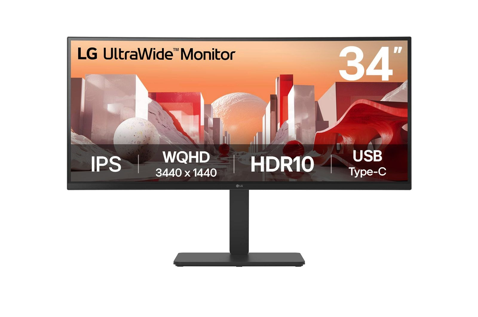 LG 34BA75QE-B computer monitor 86.4 cm (34) 3440 x 1440 pixels Wide Quad HD LCD Black