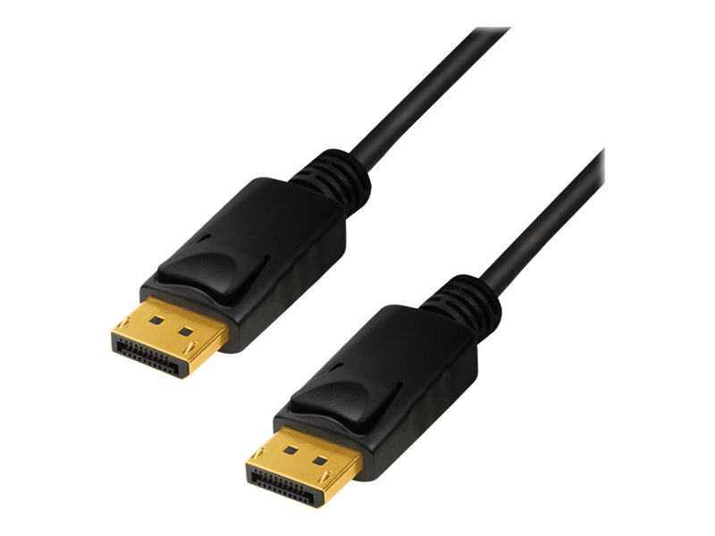 LogiLink CV0119 cble DisplayPort 1 m Noir