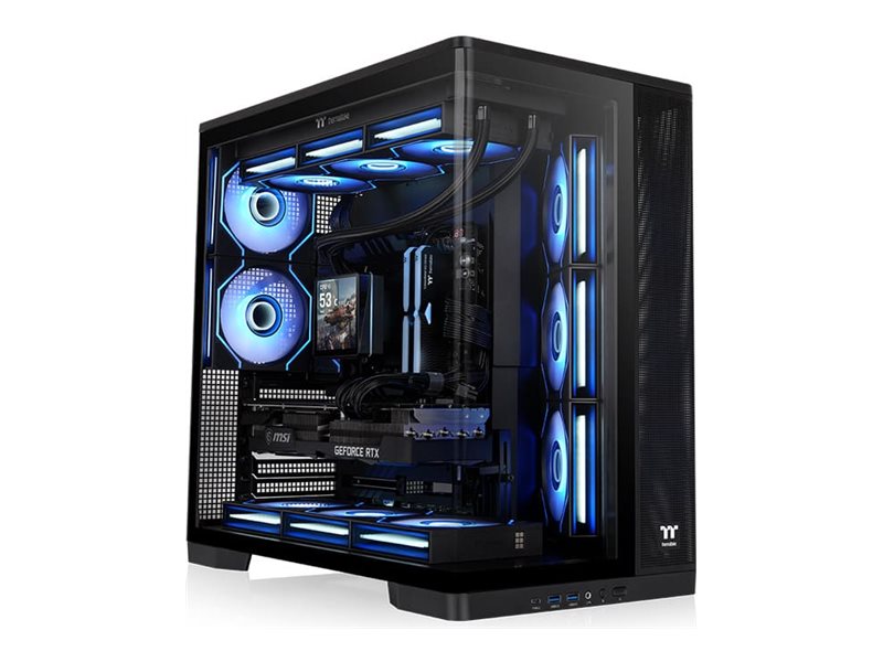 Thermaltake Arcus 380 TG ARGB - Mid tower - ATX - Seitenteil mit Fenster (geh�rtetes Glas)