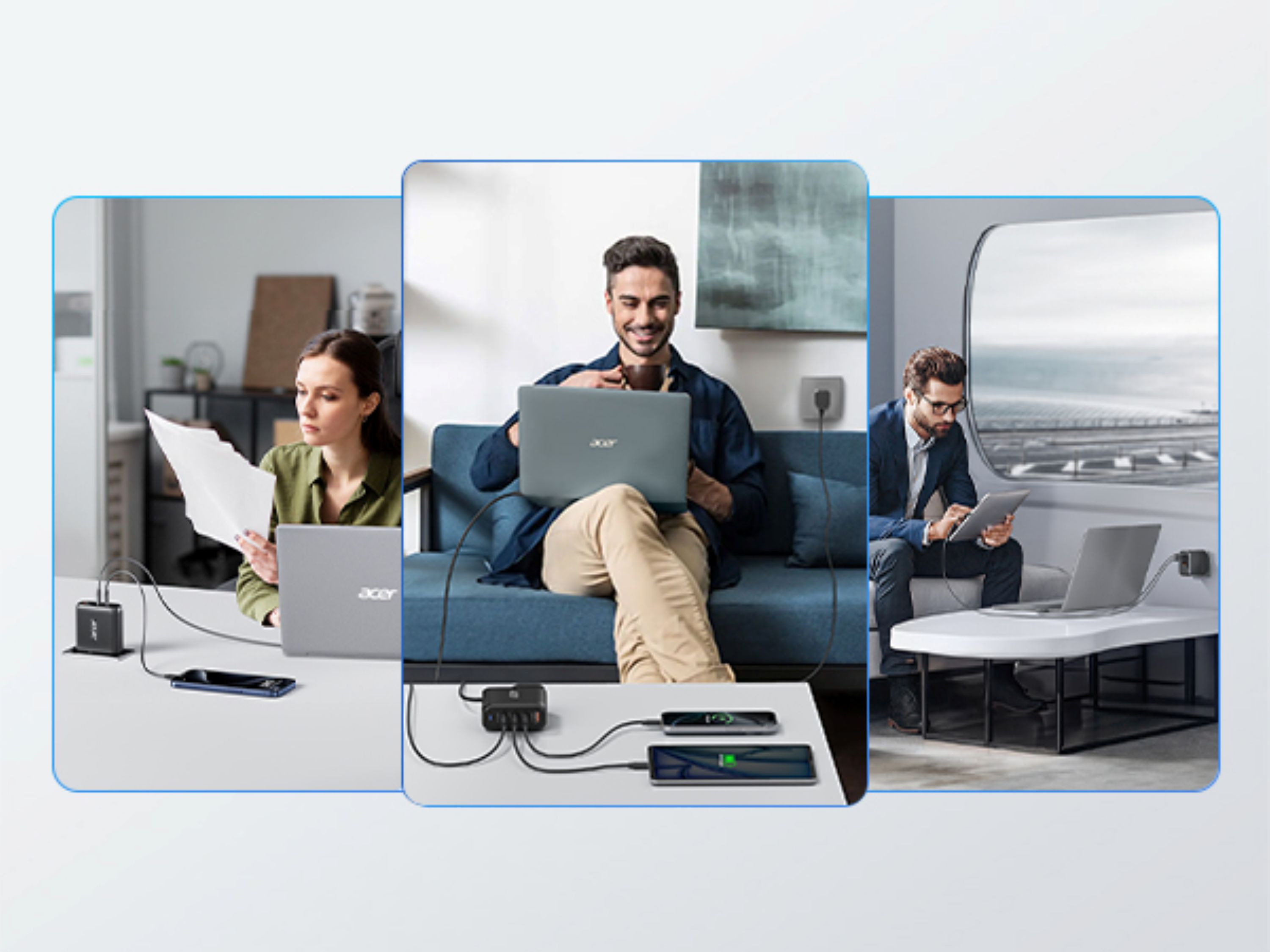 Acer Batterieladeger�t - GaN - Wechselstrom