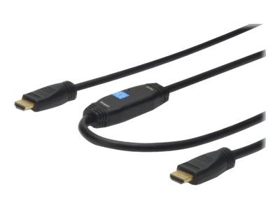 Digitus HDMI A /M 10.0m cavo HDMI 10 m HDMI tipo A (Standard) Nero