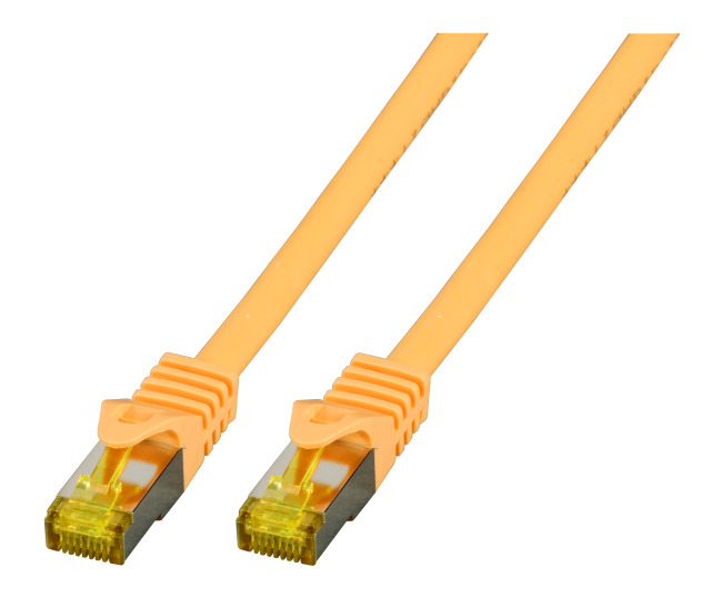 EFB Elektronik MK7001.0,5Y networking cable Yellow 0.5 m Cat6a S/FTP (S-STP)