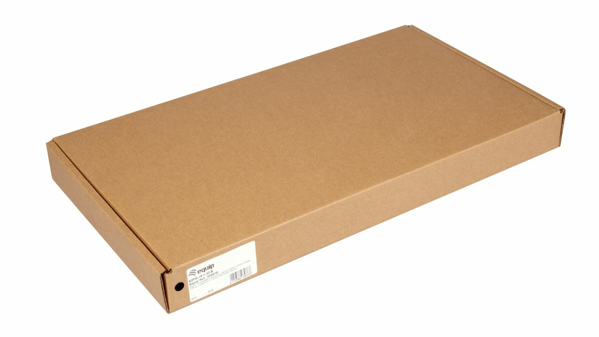 Equip Fachboden fest 19 f�r Serverschr�nke 1U 40cm sw - 0,4 m