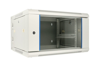 Extralink 600x600 grey two-section rack cabinet - Rack