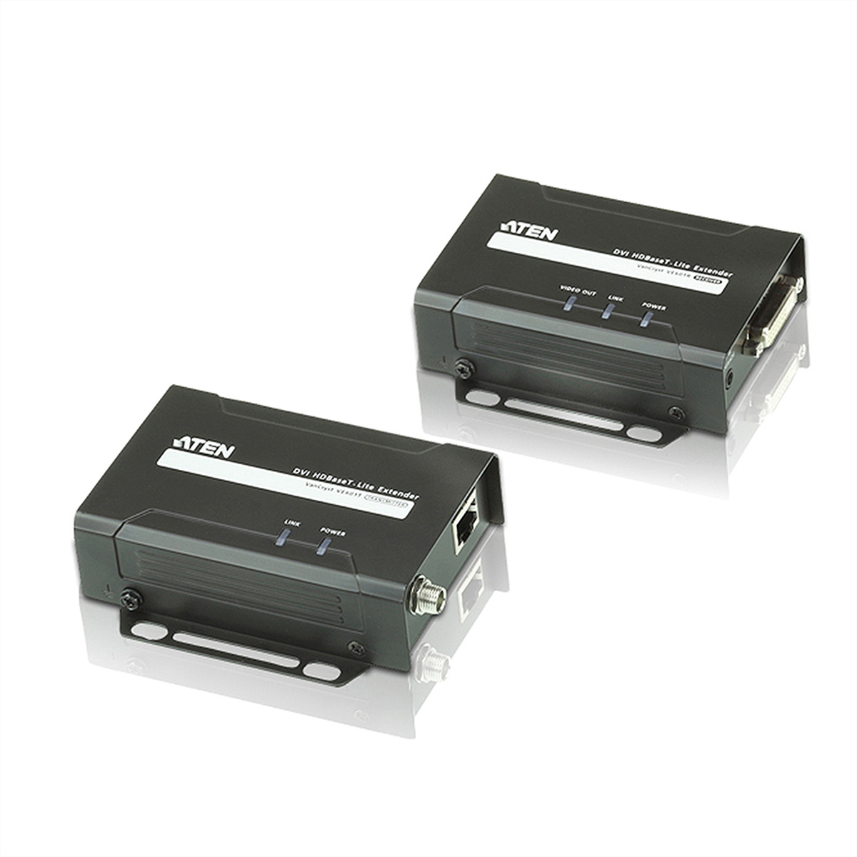 ATEN VE601 Transmisor y receptor de se�ales AV Negro